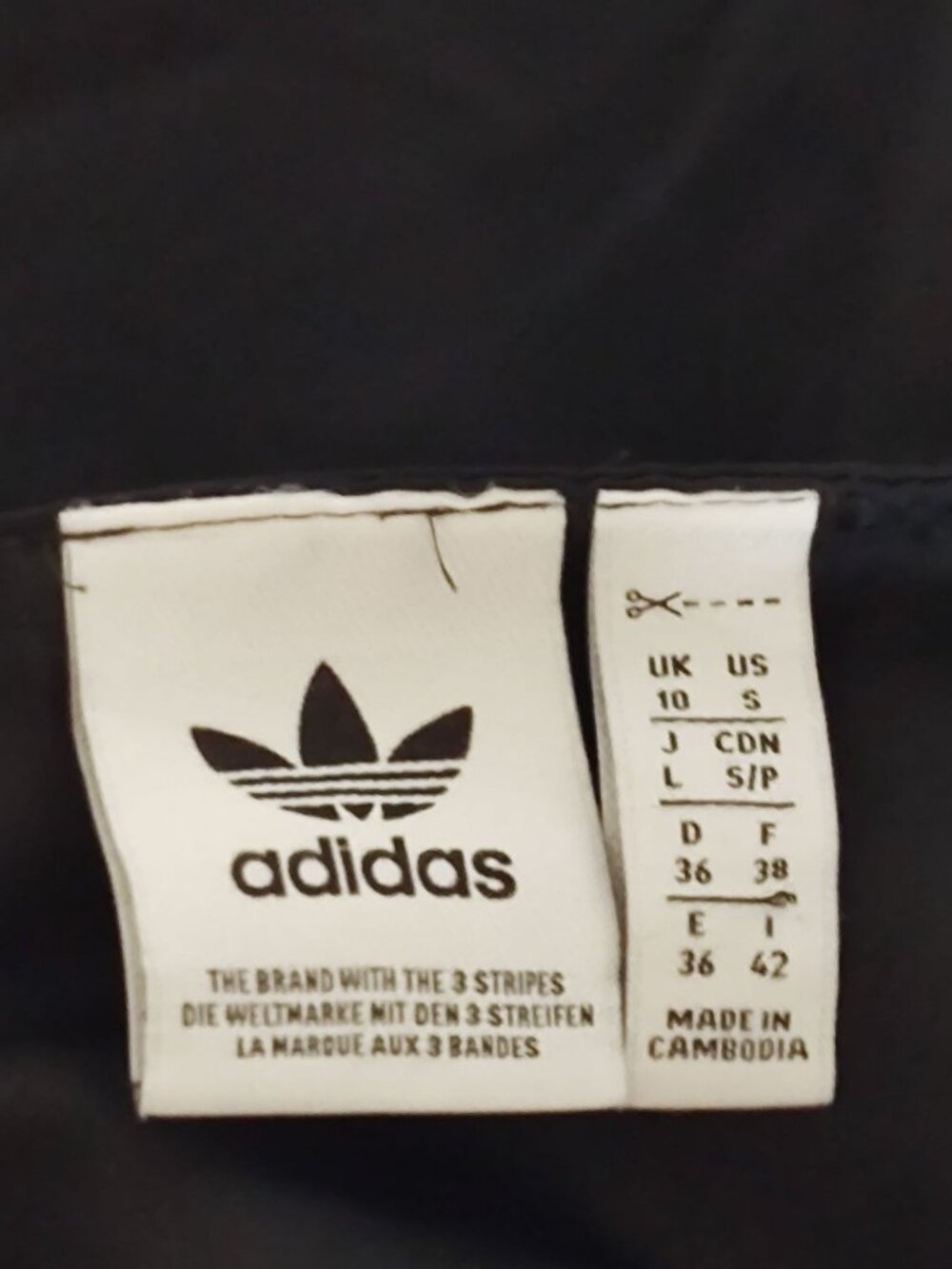Adidas Originals Nylon Dress Black S Athleisure - Picture 15 of 16